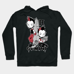 Creepy Cute Zodiac - Gemini 2.0 Hoodie